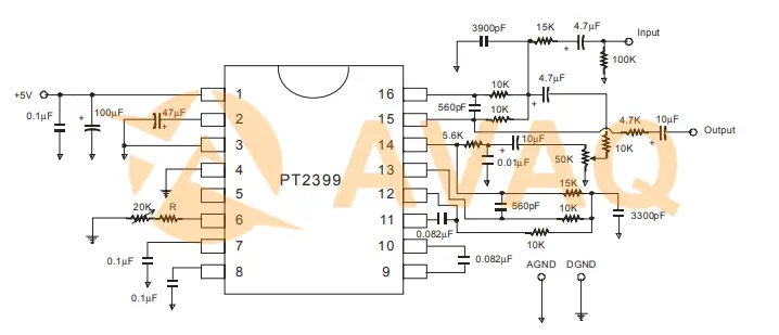 PT2399 Application Circuit