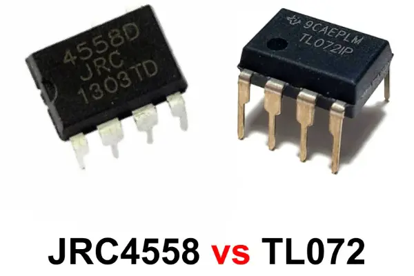 JRC4558 vs TL072: What are Differences and How to Choose