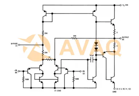 Lm380 typical circuit