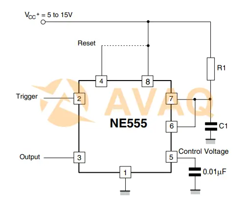 How to use NE555N