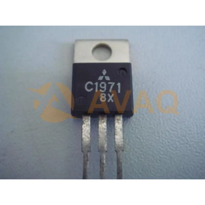 2SC1971 Transistor Outline, Vertical