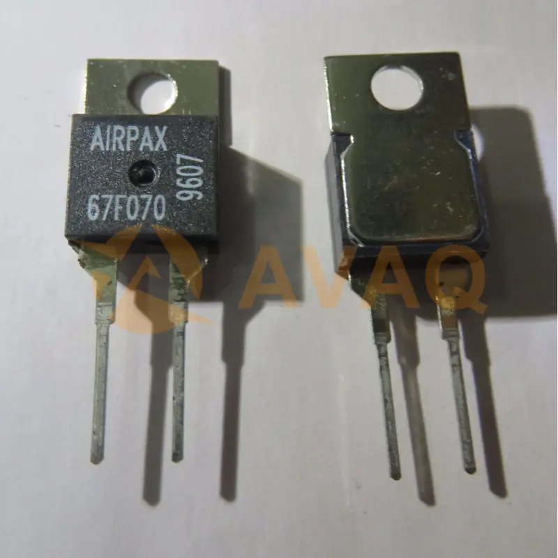 67F070 Transistor Outline, Vertical